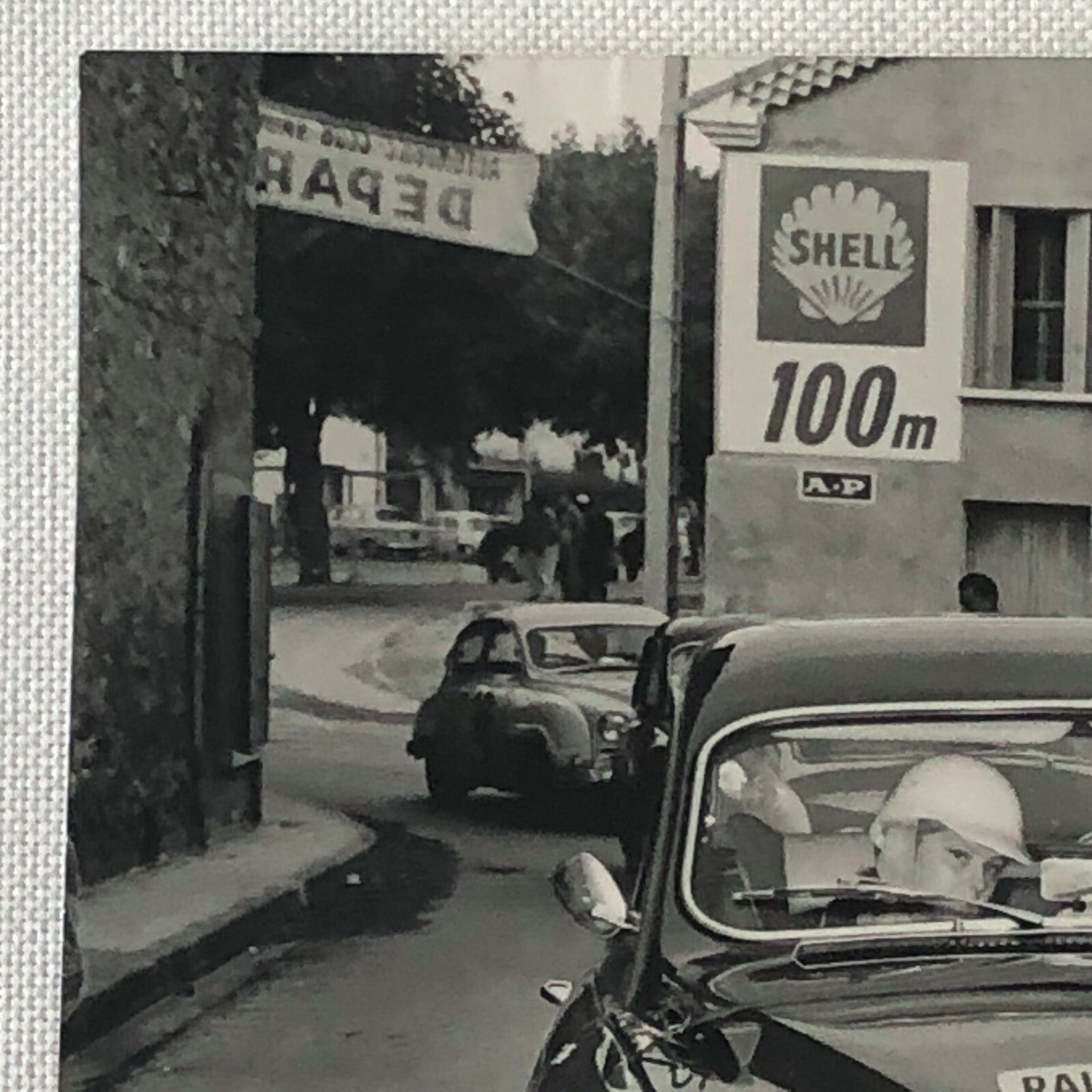 Vintage Pat Carlsson Moss Rally Racing Driver Photo Photograph Saab Car 