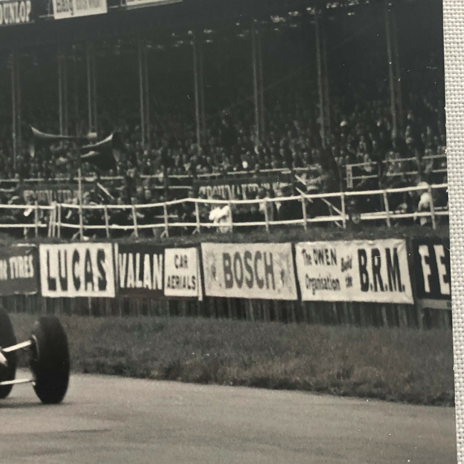 Vintage Grand Prix Car Racing Photo Photograph - Graham Hill Jim Clark + Cahier 