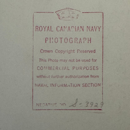 Vintage Military Ship Press Photo Photograph Canadian Niagara Saskatchewan