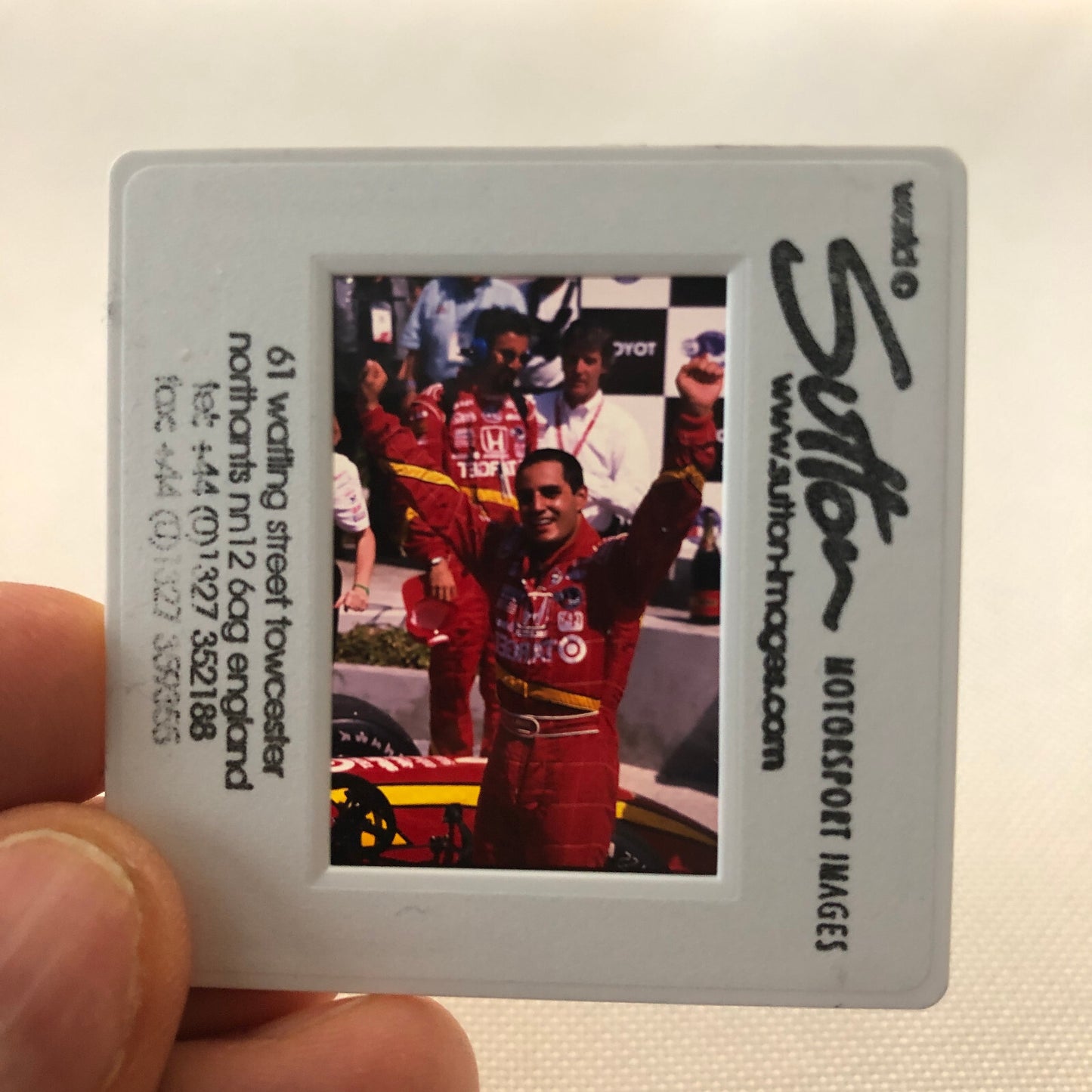 Juan Pablo Montoya Target Honda Car 1999 35MM Photo Slide