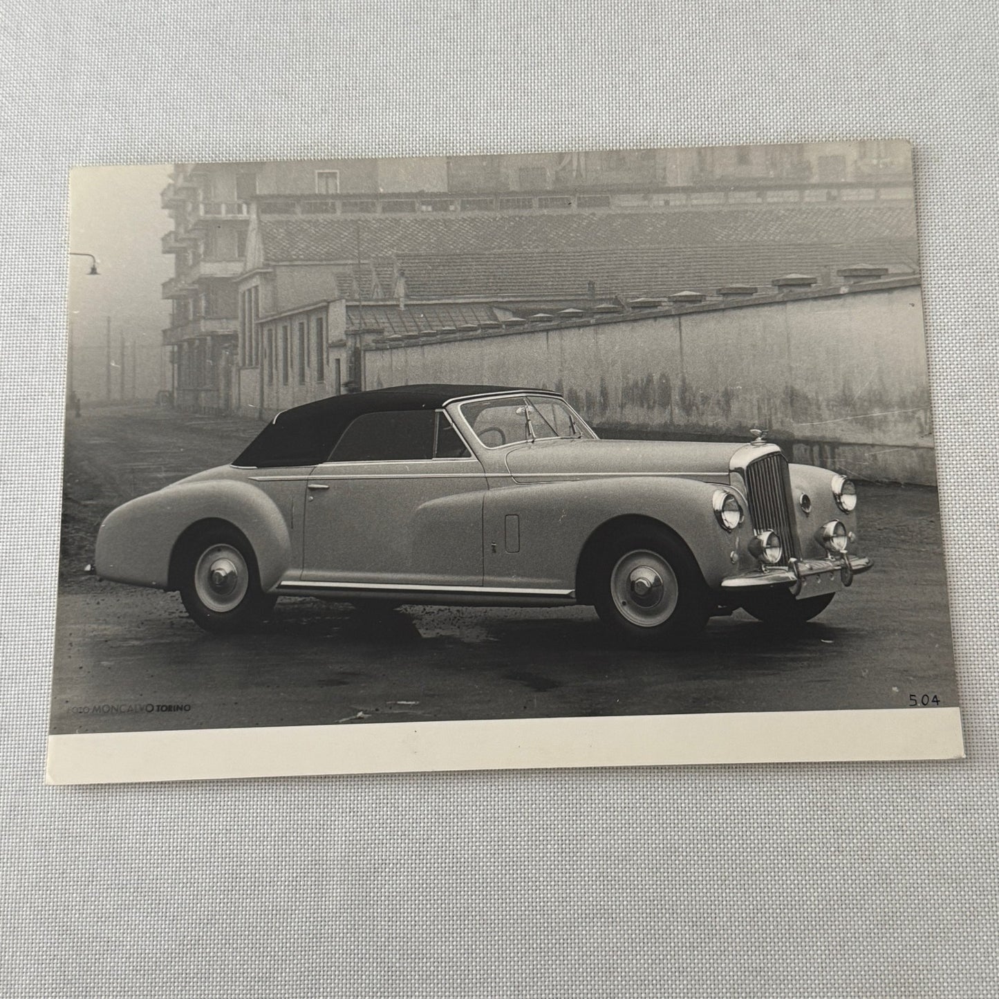 Carrozzeria Pininfarina Bentley Coachbuilder Car Factory Press Photo Photograph