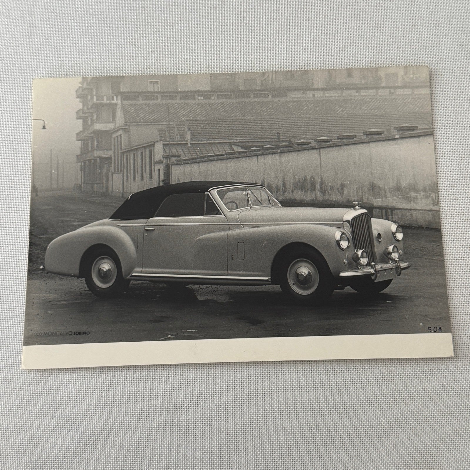 Carrozzeria Pininfarina Bentley Coachbuilder Car Factory Press Photo Photograph