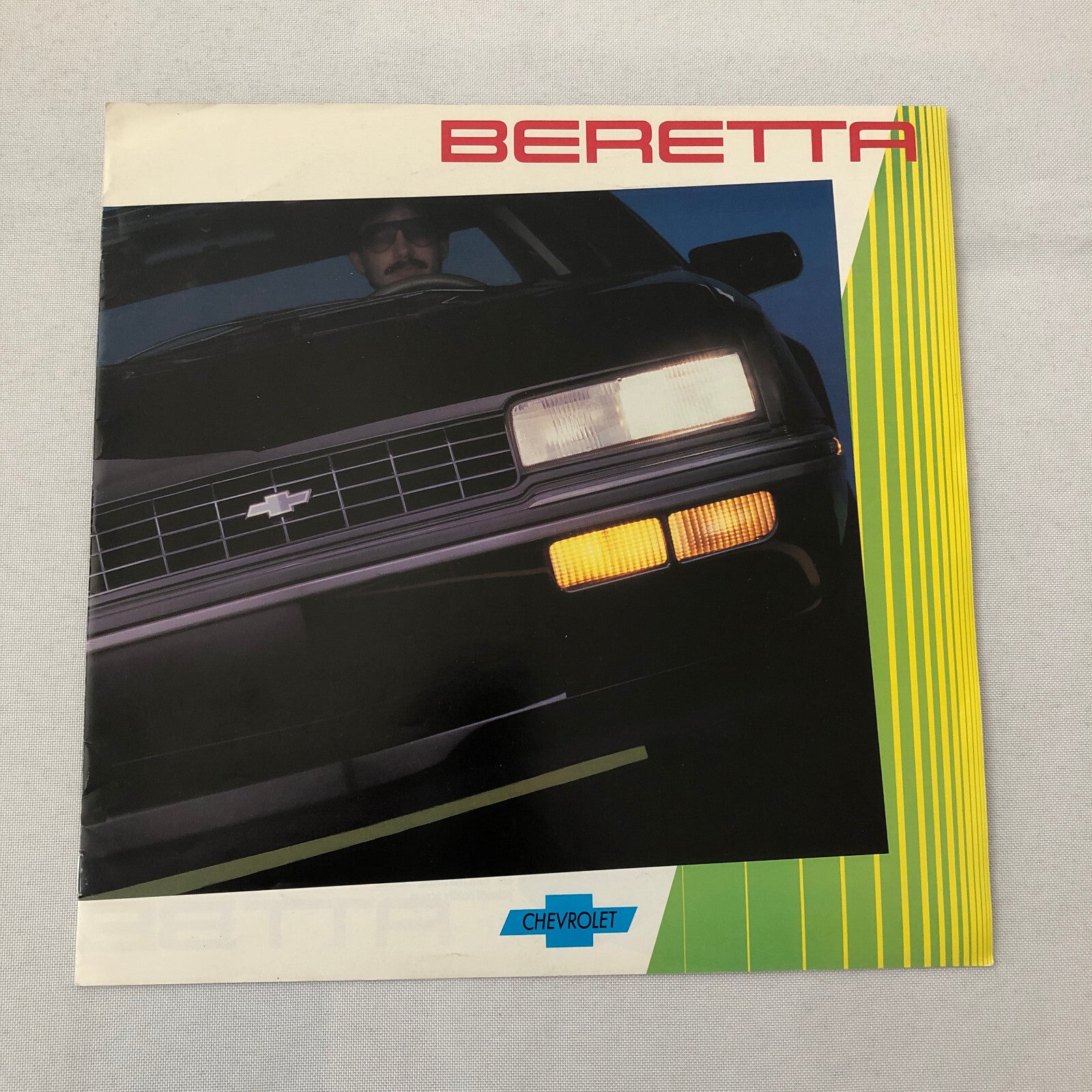 1987 Chevrolet Beretta Sales Brochure Catalog Advertising