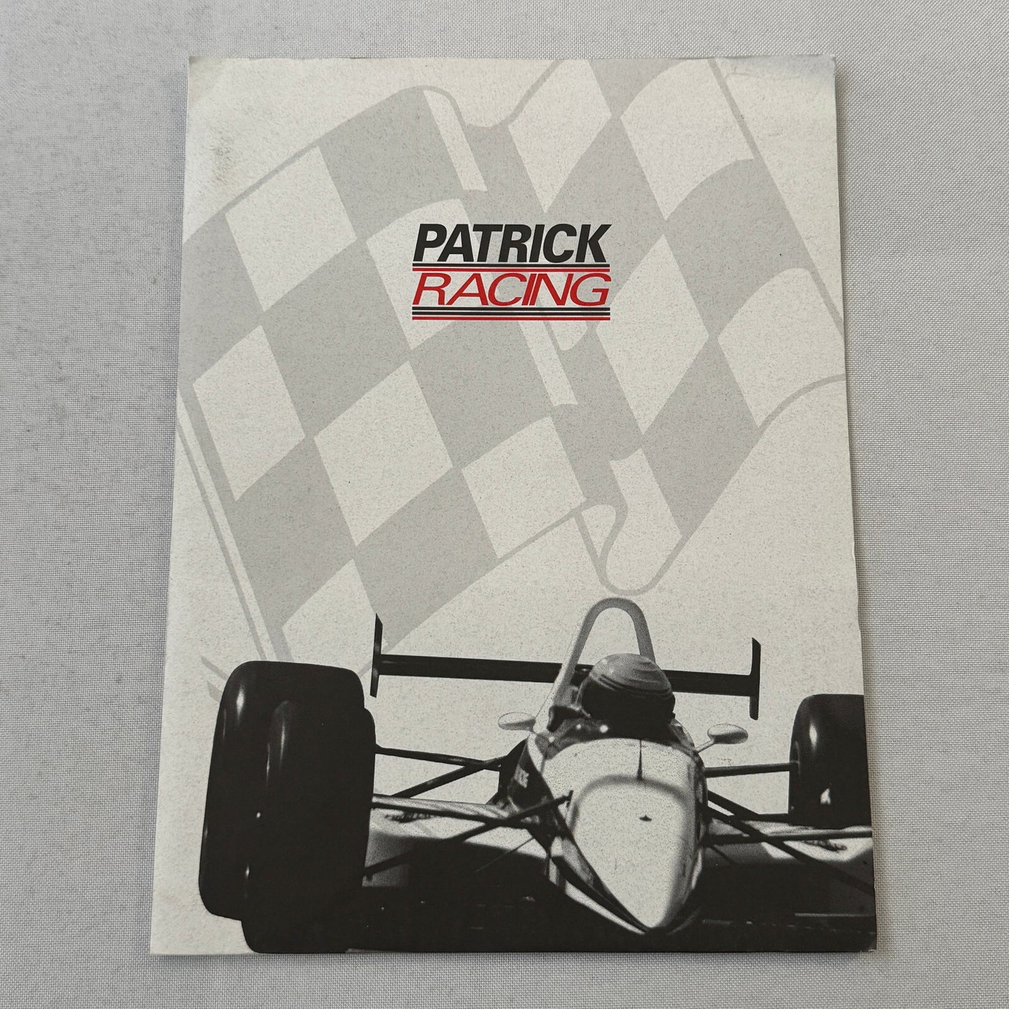 1996 Patrick Racing Scott Pruitt Indy Car Press Kit Brochure Photos Vintage