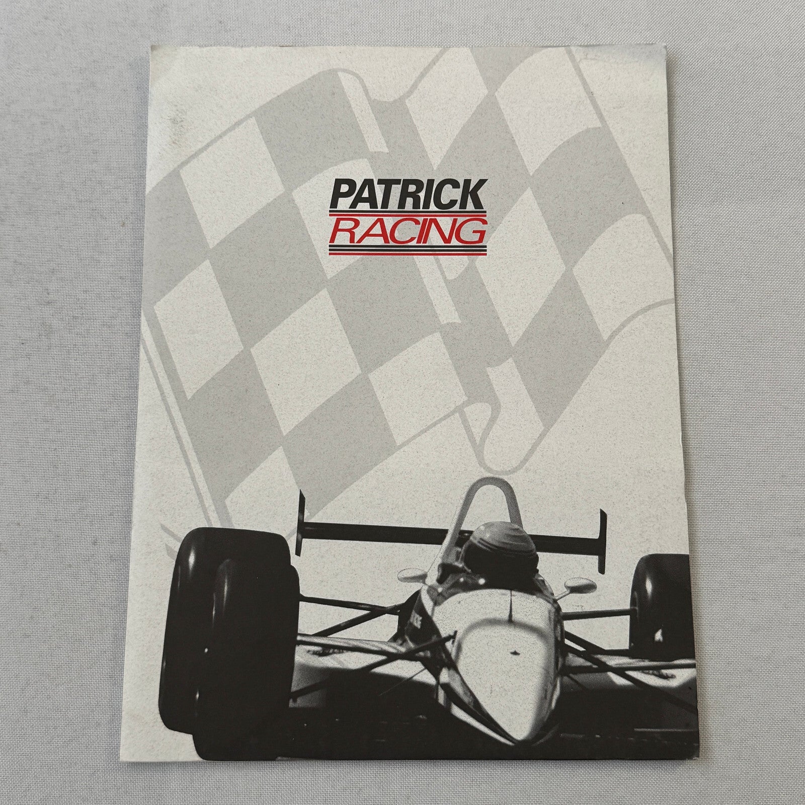1996 Patrick Racing Scott Pruitt Indy Car Press Kit Brochure Photos Vintage
