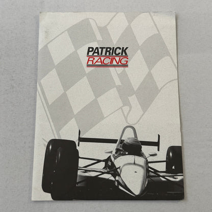 1996 Patrick Racing Scott Pruitt Indy Car Press Kit Brochure Photos Vintage