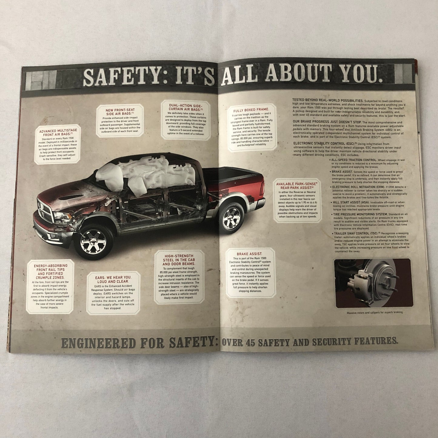 2012 Dodge Ram Pickup Truck Sales Brochure Catalog Big Horn Outdoorsman Laramie 