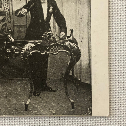 Circus Performer Speed Painting Musician Act German Postcard Post Card De Hasse