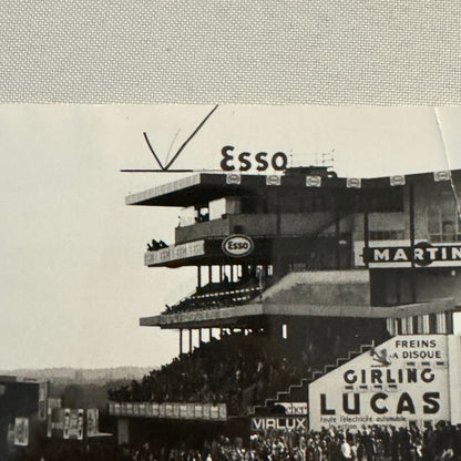 Vintage Porsche Racing Car Photo Photograph 1971 Le Mans Factory Werkfoto