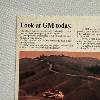 1985 Buick Electra Car Sales Brochure Catalog Coupe Sedan Vintage