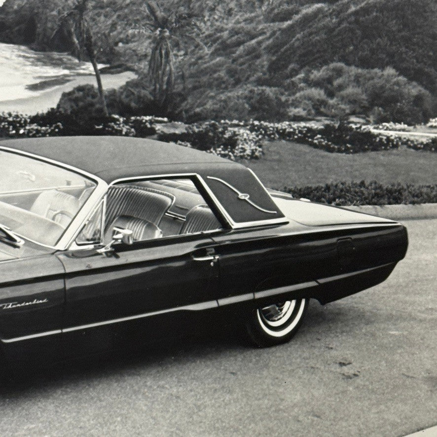 Vintage 1964 Ford Thunderbird Car Automobile Photo Photograph Modern Print