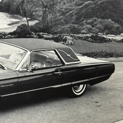Vintage 1964 Ford Thunderbird Car Automobile Photo Photograph Modern Print