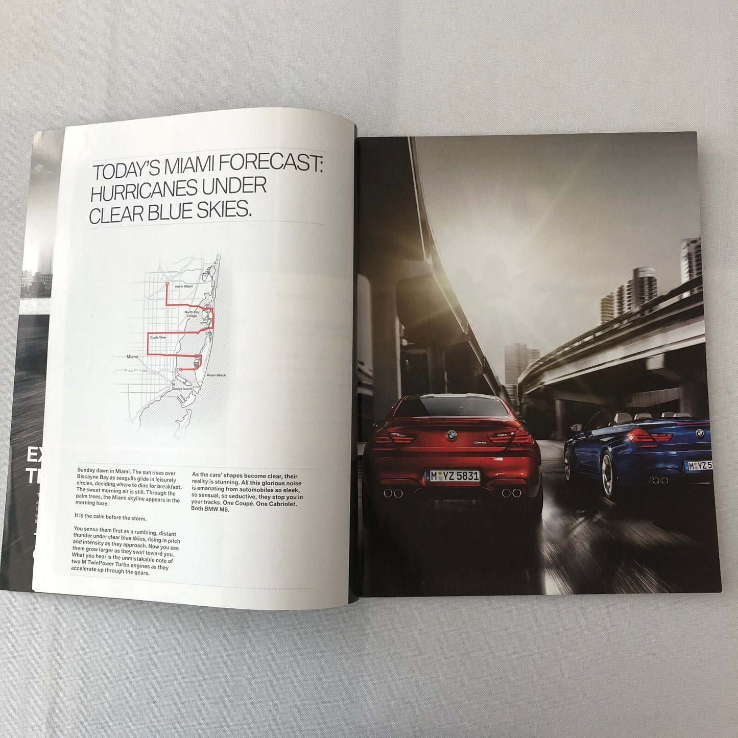 BMW M6 Coupe and Cabriolet Convertible Sales Brochure Catalog BMW M