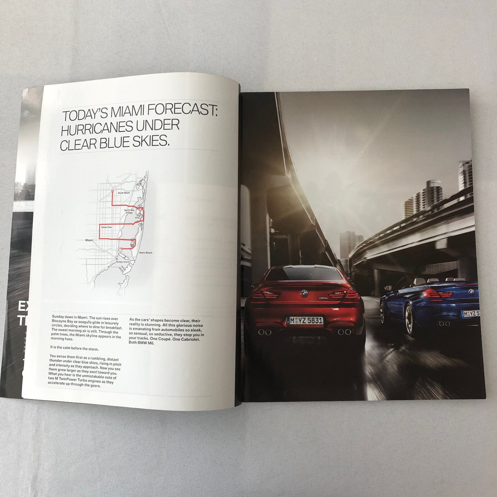 BMW M6 Coupe and Cabriolet Convertible Sales Brochure Catalog BMW M