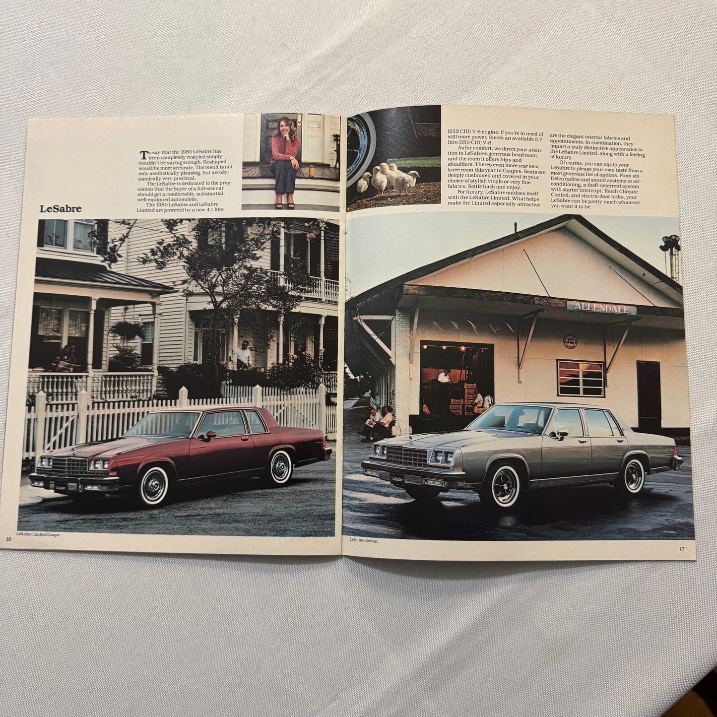 1980 Buick Car Sales Brochure Catalog Advertising Buick LeSabre Electra Riviera