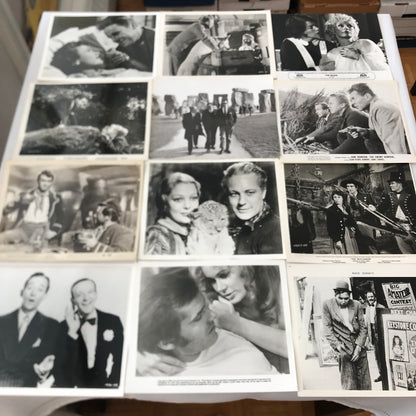 HUGE Celebrity Movie Film Star Still Press Photo Photograph Lot 100+ 1950s-1990s