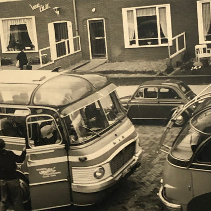 Vintage Bus Photo Photograph Print Germany 