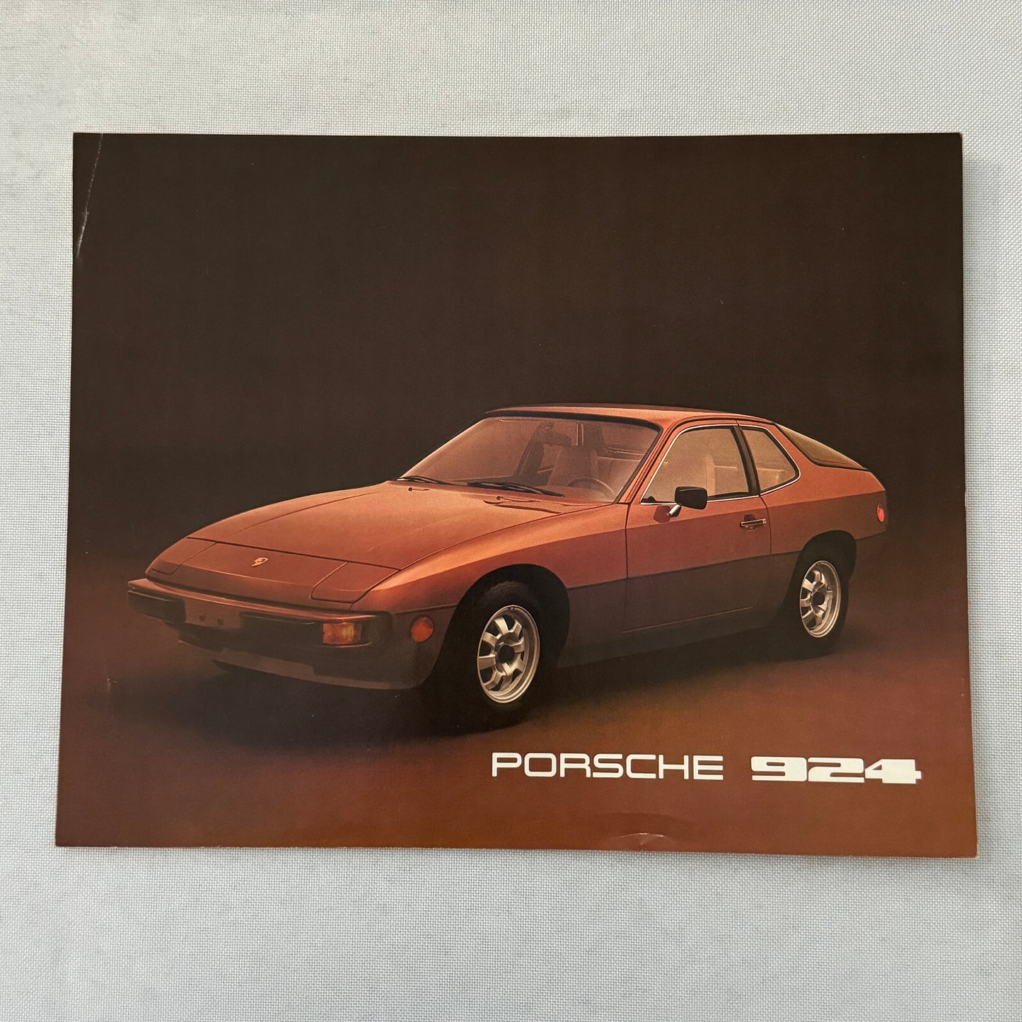 1977 Porsche 924 Car Sales Brochure Catalog Advertising