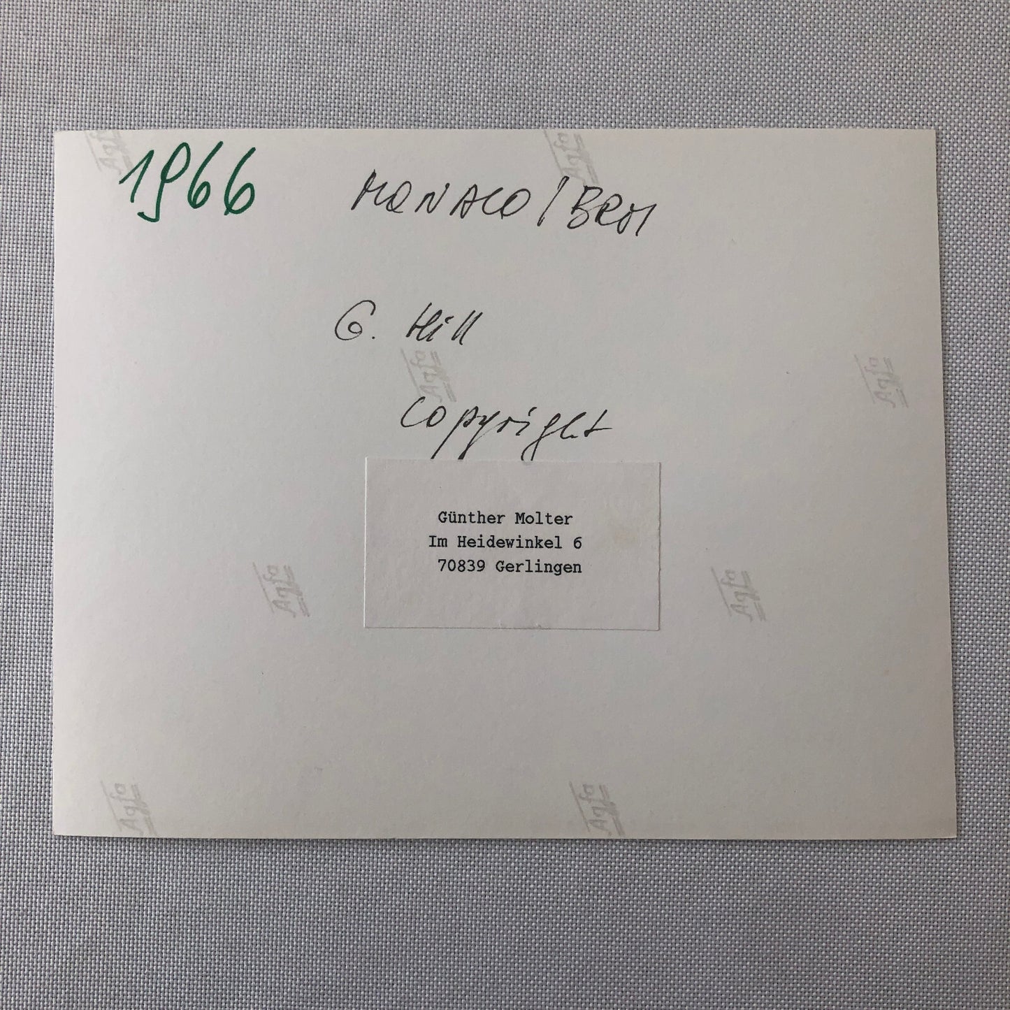 1966 Graham Hill BRM Racing Monaco Grand Prix Car Photo Photograph Print