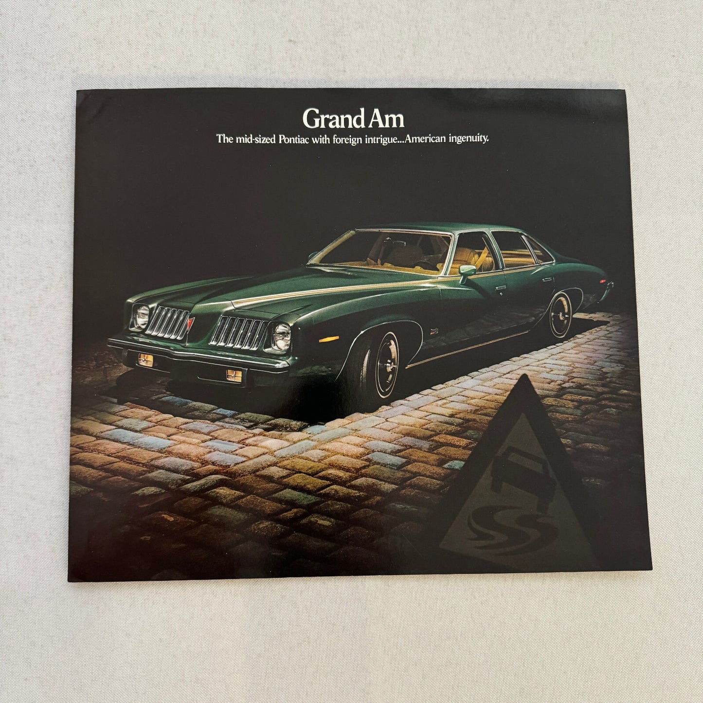 1974 Pontiac Grand Am Car Sales Brochure Catalog Advertising