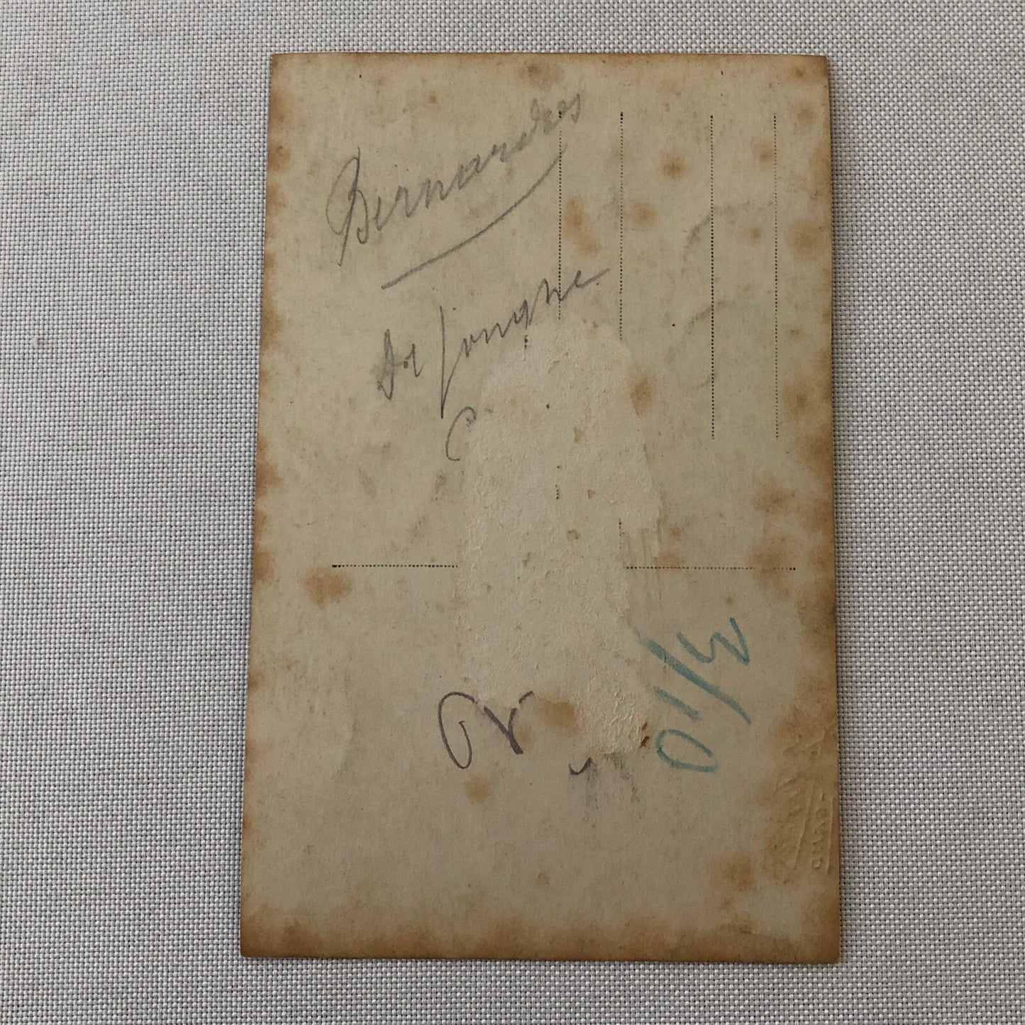 Circus Perfomer Real Photo Postcard Post Card Vintage in Costume