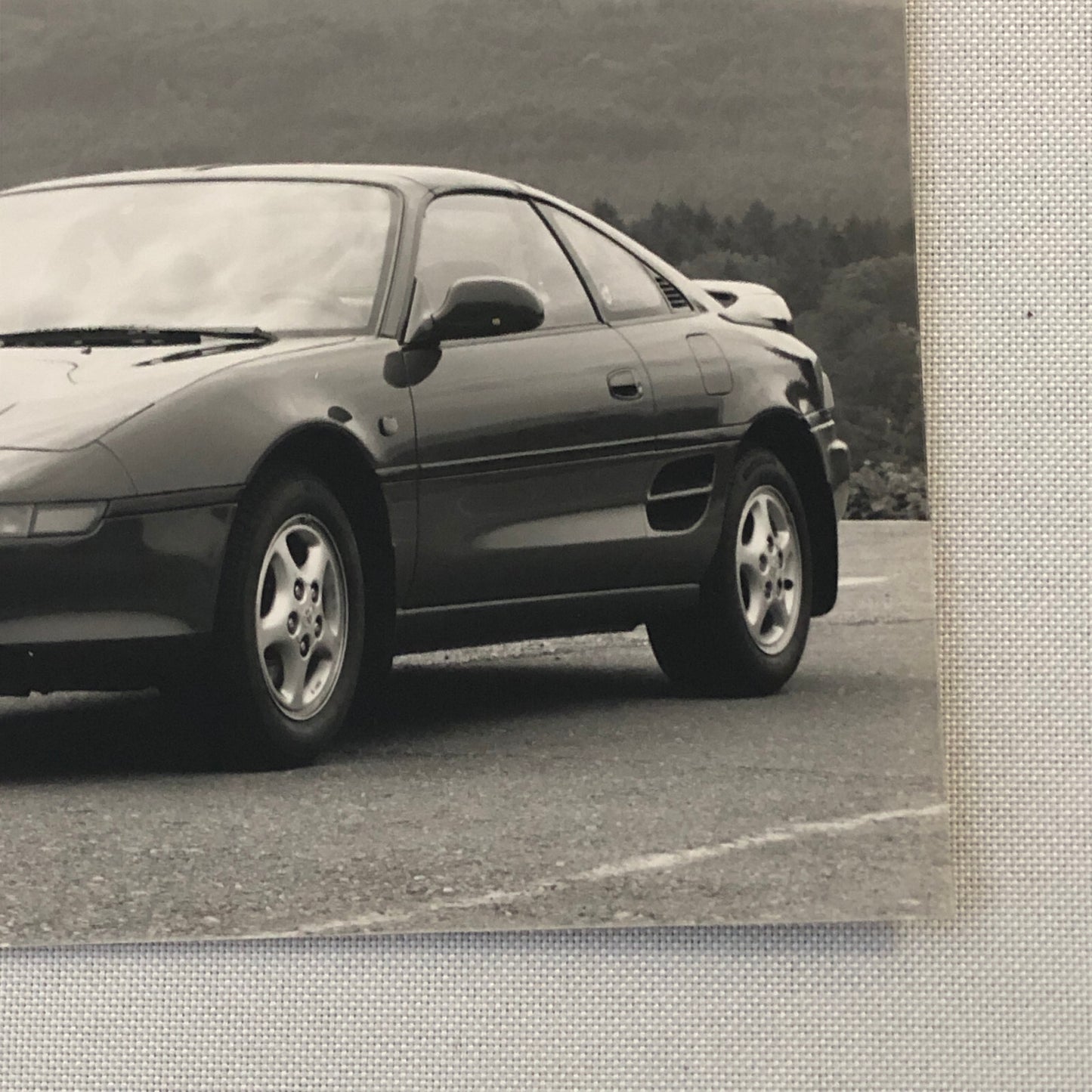 Vintage Toyota MR2 Car Factory Press Photo Photograph