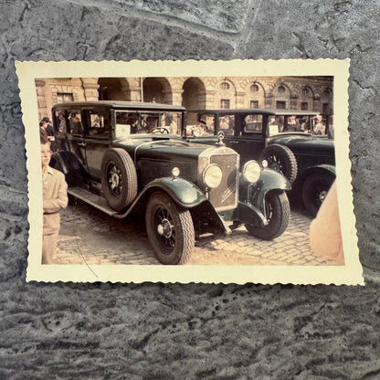 Vintage Mercedes Benz Car Photo Photograph Snaphshot Image