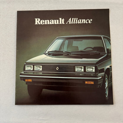 1984 Renault Alliance Car Sales Brochure Catalog Advertising Limited L DL