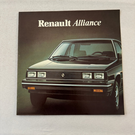 1984 Renault Alliance Car Sales Brochure Catalog Advertising Limited L DL