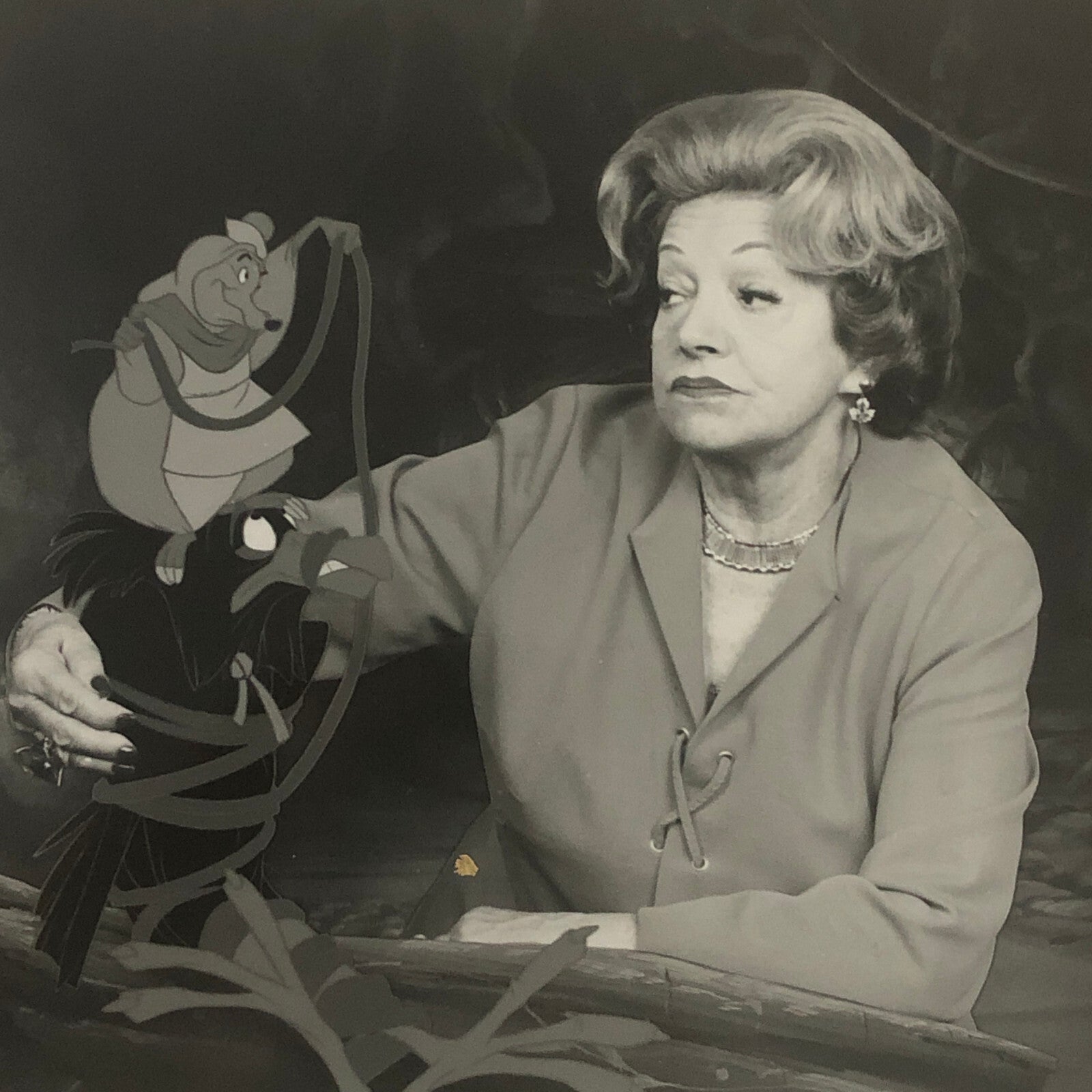 The Secret of Nimh Movie Film Press Photo Photograph Hermione Baddeley 1982