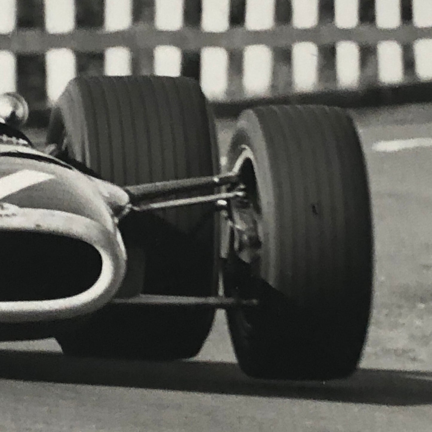 Vintage BRM Racing Car Press Photo Photograph 1968 Tasmania Pedro Rodriguez