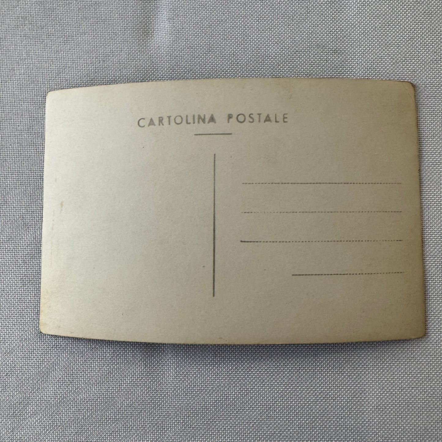 Vintage Italian Automobile Real Photo Postcard Post Card RPPC Men in Car