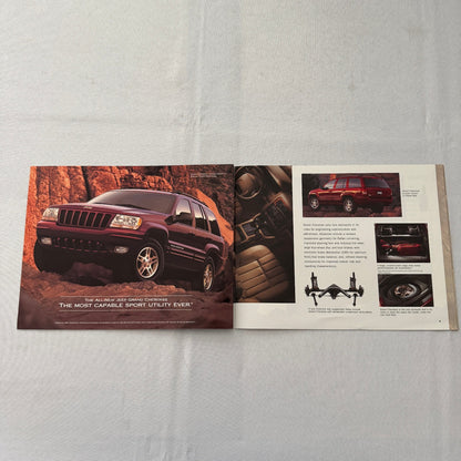1999 Jeep Sales Brochure Catalog Grand Cherokee TJ Canadian