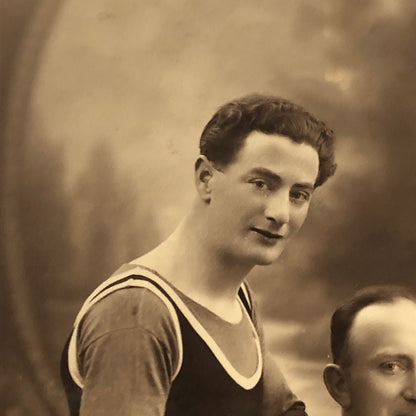 Circus Performers In Costume Photo Photograph Vintage Acrobat Balancing Act ?