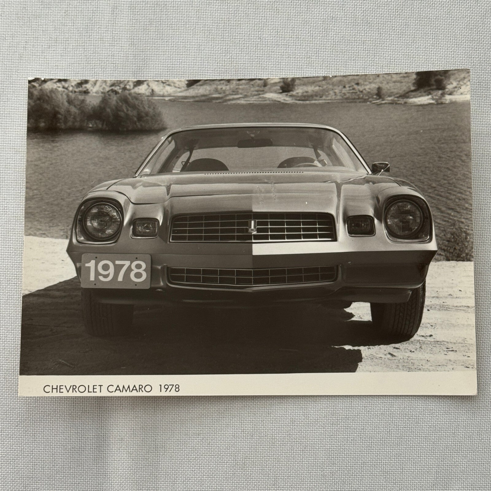 1978 Chevrolet Camaro Factory Press Photo Photograph Vintage