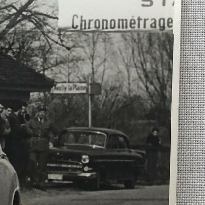 Vintage Jaguar 3.4 Racing Car Photo Photograph 1958