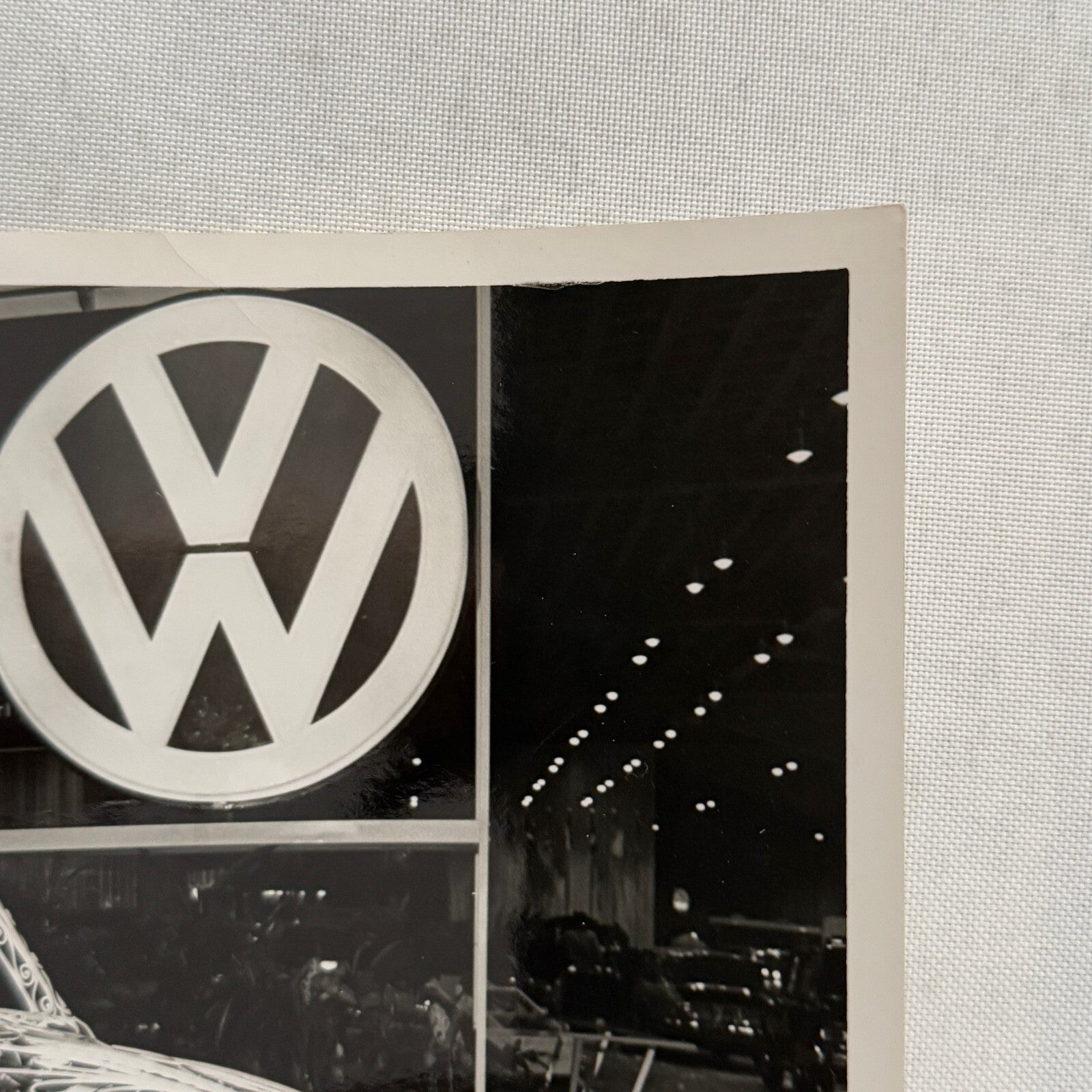 Vintage Volkswagen VW Beetle Wrought Iron Sculpture Concept Car Art Photograph