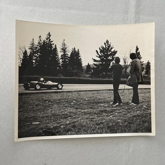 Vintage Car Racing Photo Circuit Mont Tremblant Quebec Photograph