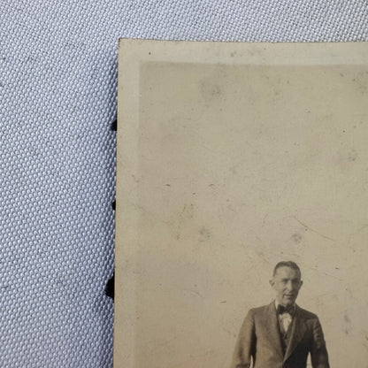 Vintage Car Automobile Photo Photograph Print Snapshot Man