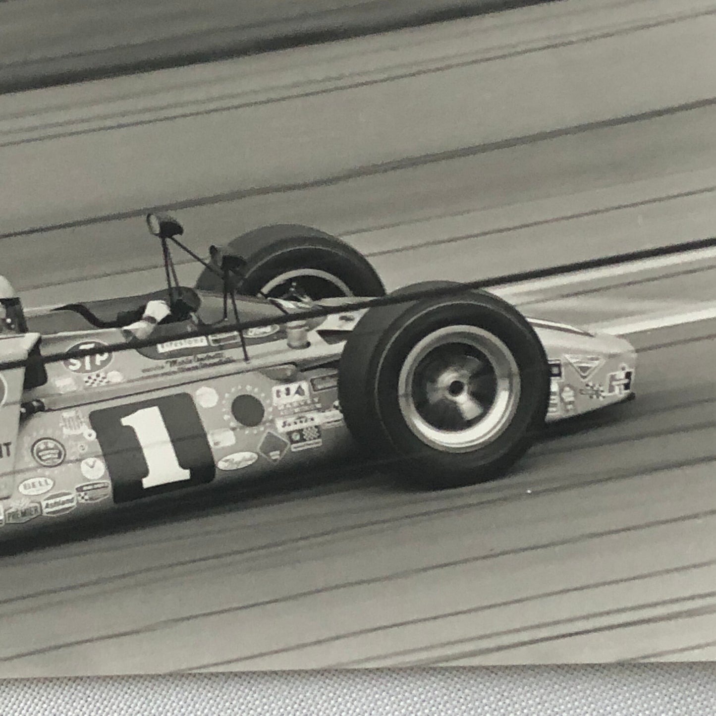 Vintage Indy Indianapolis 500 Racing Press Photo Mario Andretti 1970 DPPI