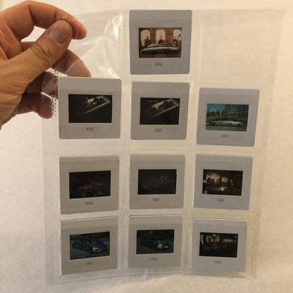 KEIO University Japan Electric Concept Car KAZ Press Kit Photo 35mm slides +