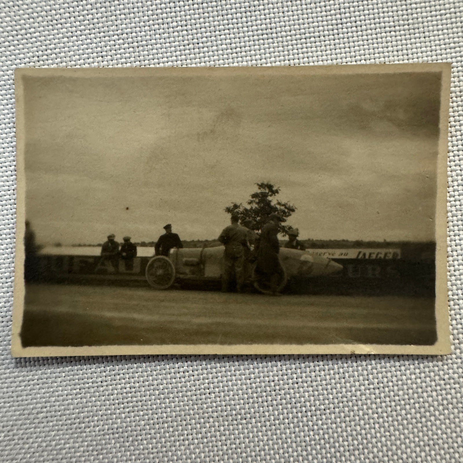 Vintage Racing Car Photo Photograph Print Amazing Image