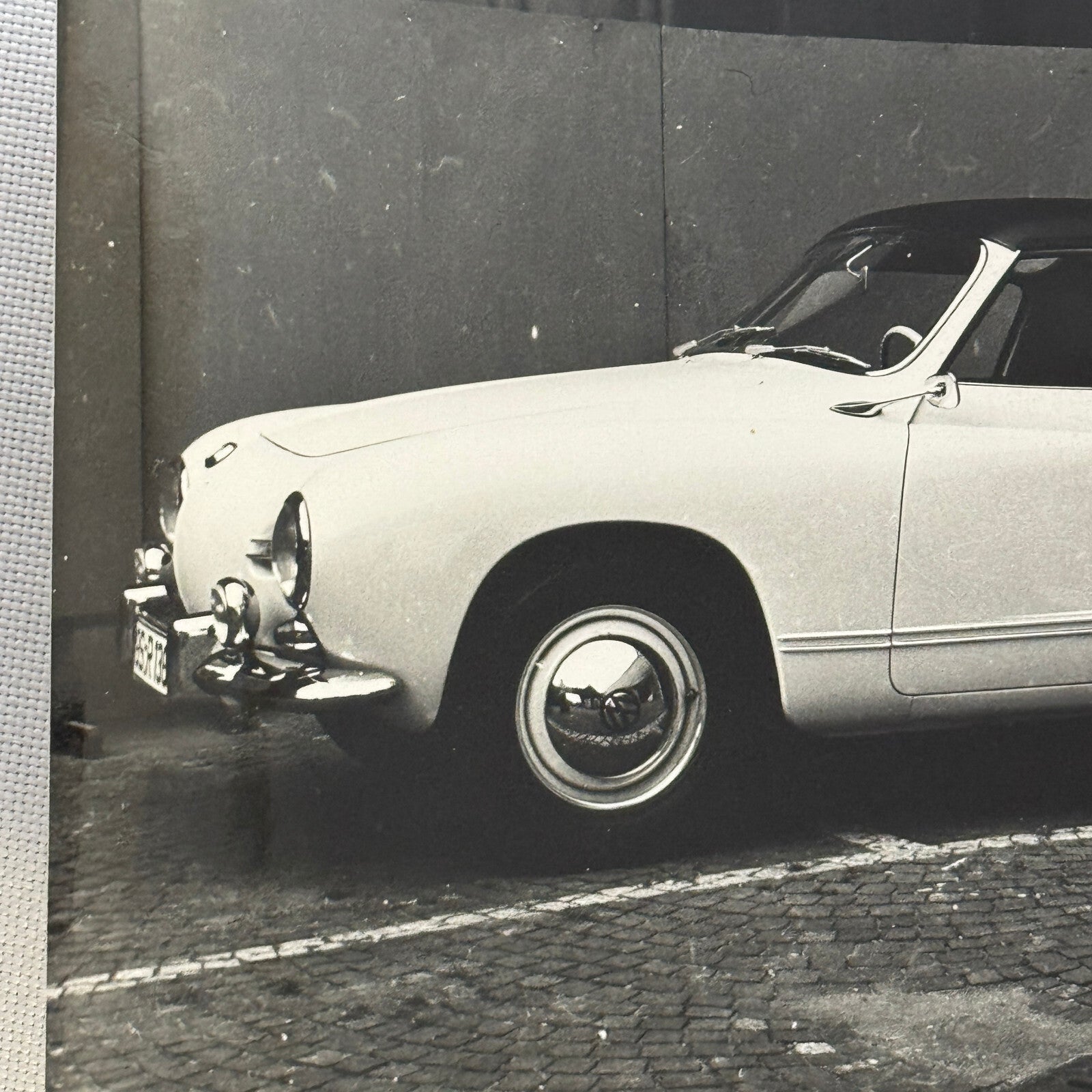 Volkswagen Karmann Ghia Car Vintage Photo Photograph Print