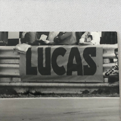 Vintage Racing Photo Photograph Peter Gethin BRM McLaren Denny Hulme 1972