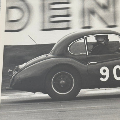Vintage Racing Photo Jaguar XK120 XK 120 Car 1964 Motorsport Print Guy Griffiths
