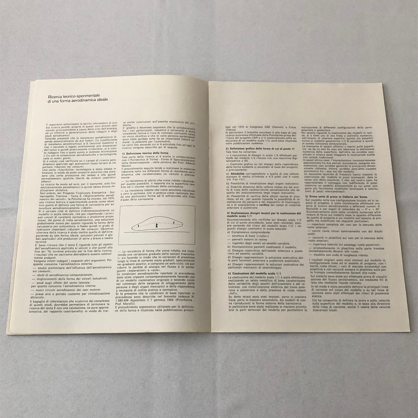 Pininfarina CNR Concept Car Prototype Sales Brochure Catalog Photos Italian