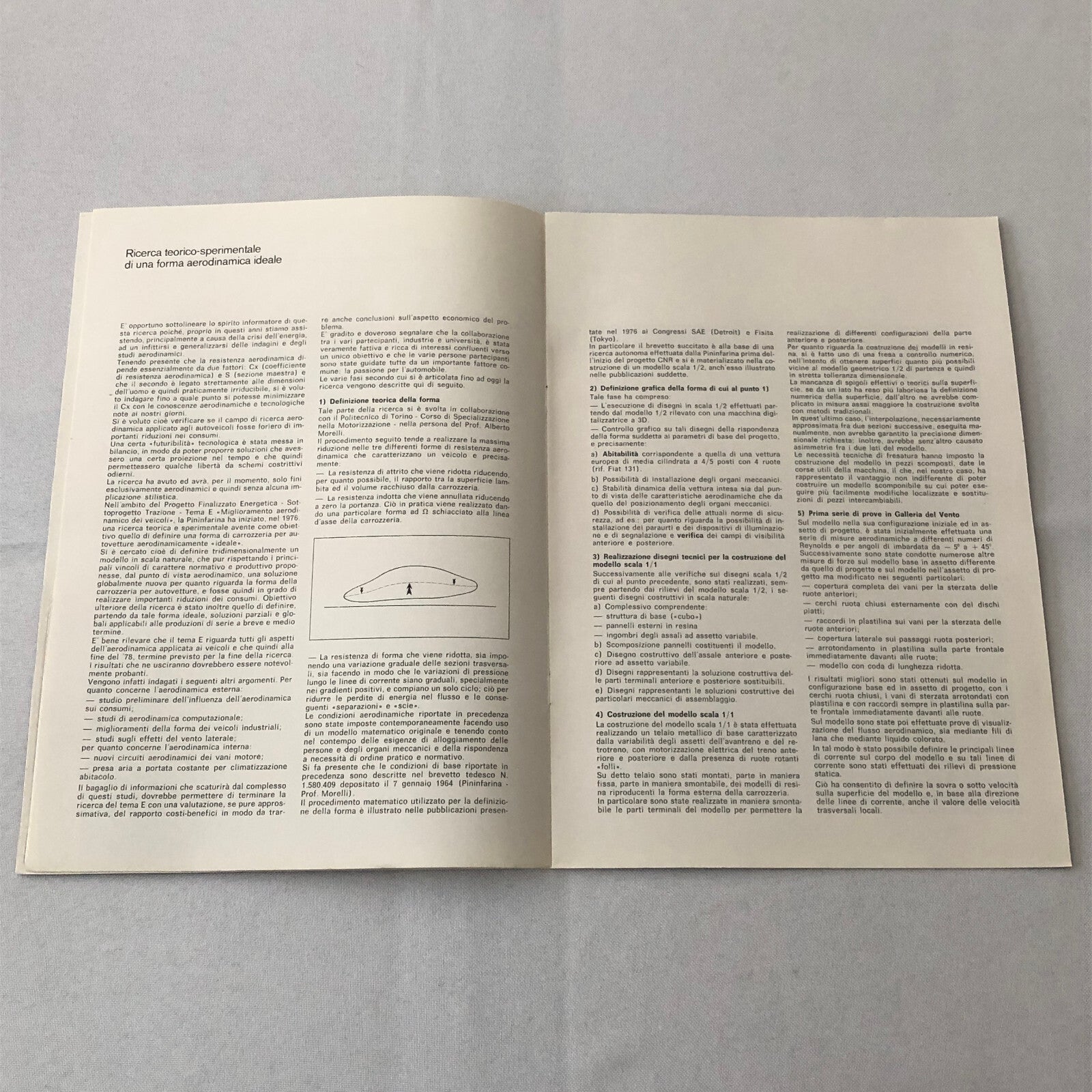 Pininfarina CNR Concept Car Prototype Sales Brochure Catalog Photos Italian