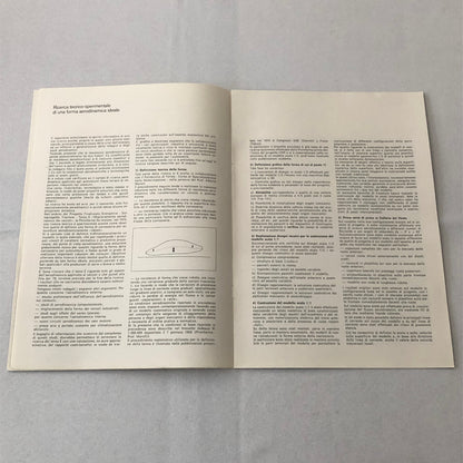 Pininfarina CNR Concept Car Prototype Sales Brochure Catalog Photos Italian