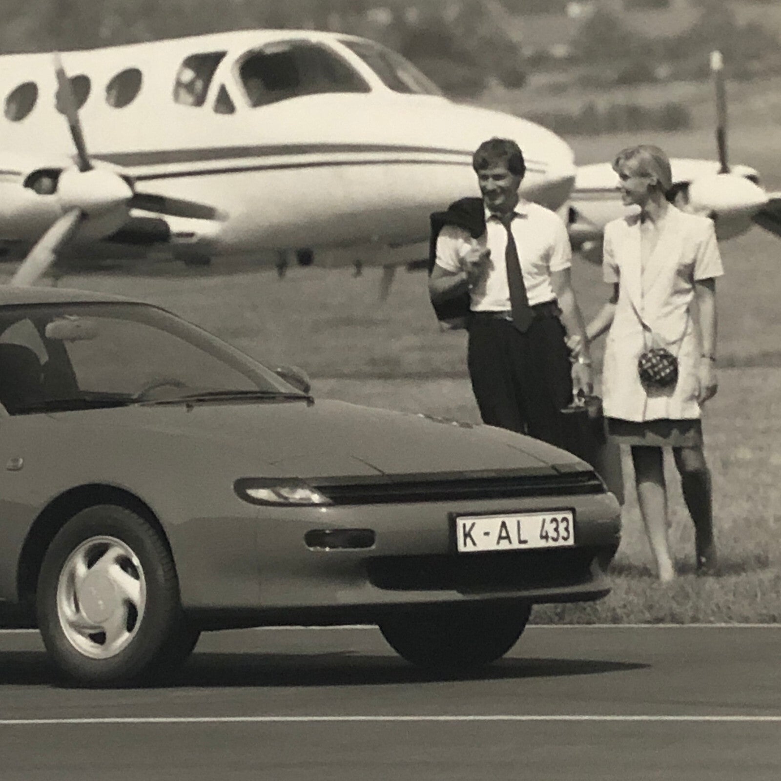 1989 1990 Toyota Celica Car Factory Press Photo Photograph German Text