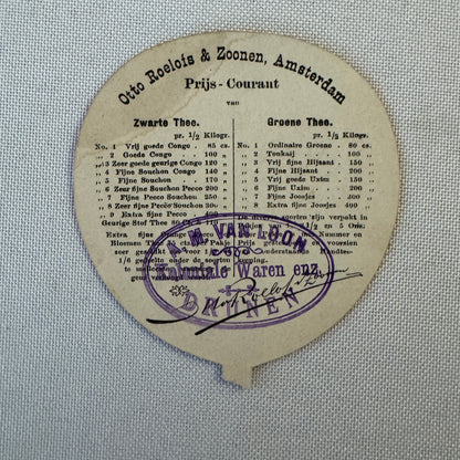 Vintage Trade Card Amsterdam Netherlands Dutch Birds